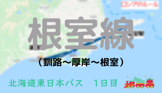 【北海道東日本パス 1日目】釧路→根室→厚岸→釧路【根室線（花咲線）】
