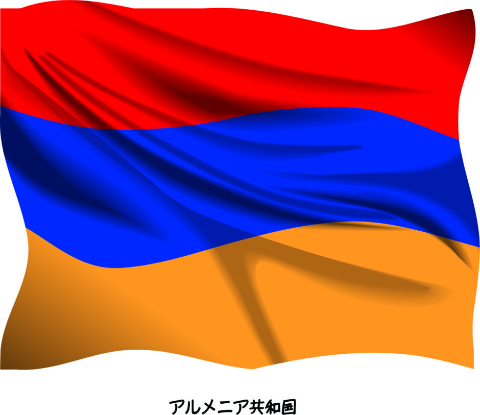 アルメニア国旗（Armenia flag）